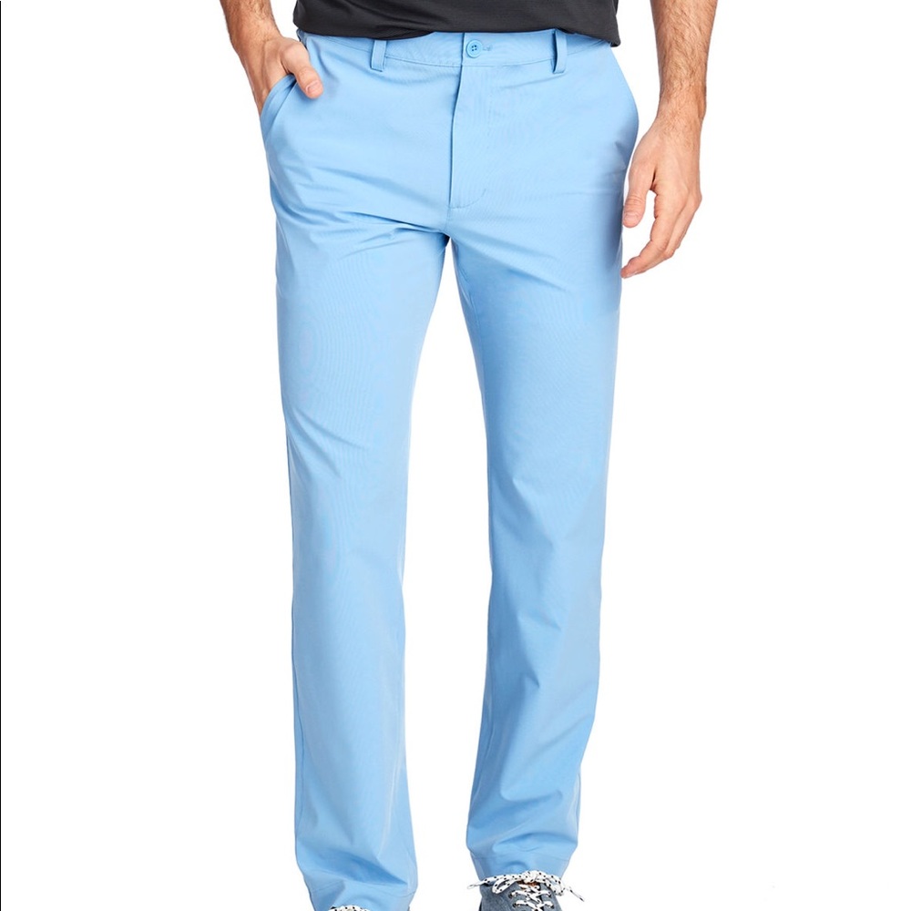 Vineyard Vines Men’s Breaker Pant Chambray Blue.